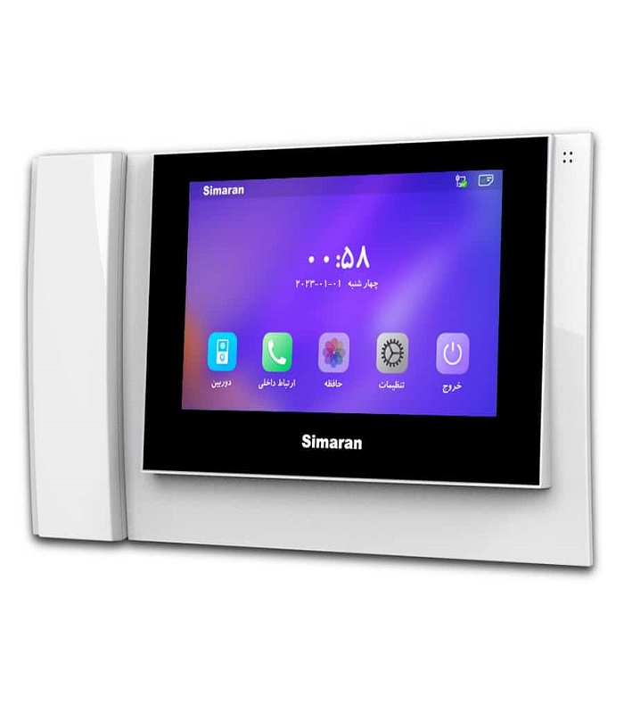 مانیتور  تصویری  سیماران سیستم HD مدل 78D  رنگ سفید 