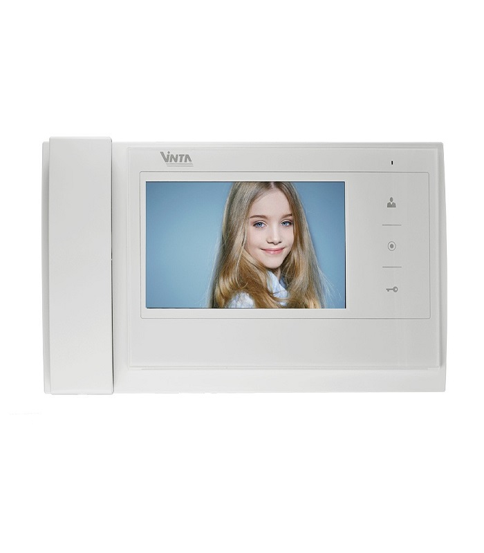 مانیتور  تصویری  وینتا مدل CDV-70VWM  رنگ سفید  با حافظه 