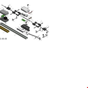 اپراتور زیر سقفی (سکشنال) +EX4024D دبل ( دو موتوره اکسترا )